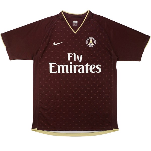 Tailandia Camiseta Paris Saint Germain 2ª Kit Retro 2006 2007 Marron